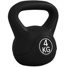 Kettlebell 4kg plastica e - kettlebell, in