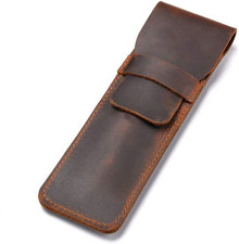 Portapenne in Pelle Penna a