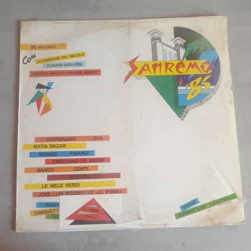 Sanremo lp new sealed - 85,