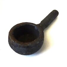 ANTICO CROGIUOLO IN GHISA PER FUSIONE LINGOTTI ARGENTO E ORO EPOCA 900-288