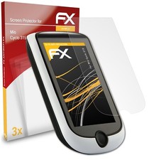 atFoliX 3x Protezione Pellicola dello Schermo per Mio Cyclo 315 opaco&antiurto