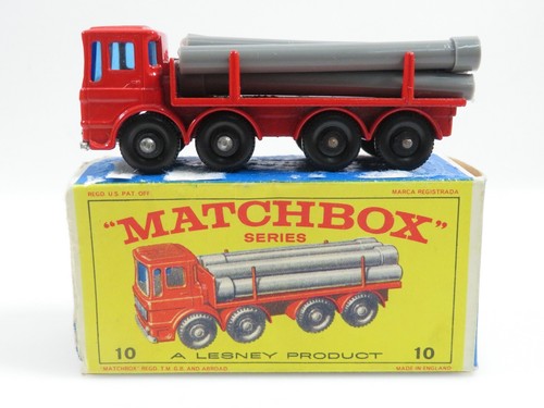 Camion pipe matchbox - lesney, 10