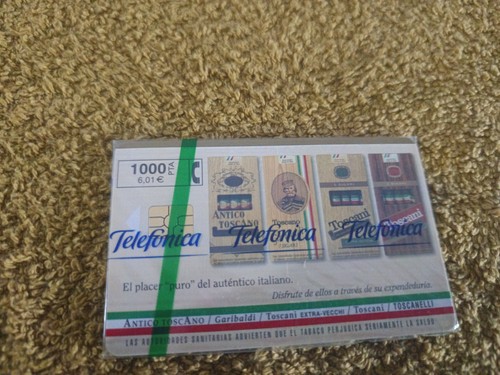 Tarjeta telefónica diseño