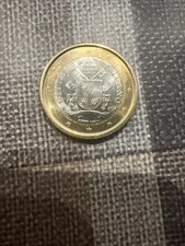 Moneta da 1 € della Città del Vaticano prodotta nel 2024.