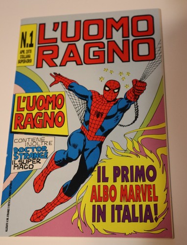 Giornalino ristampa uomo ragno - ristampa,