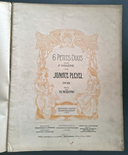 Ignace pleyel petits duos - ignace,