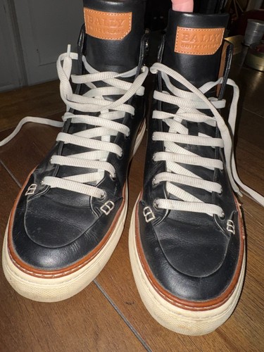 Bally black leather - bally,