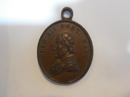 Vaticano medaglia leone xii - leone,