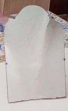 SPECCHIO MOLATO  DA TAVOLO  DA CAMERA Z ANTICO