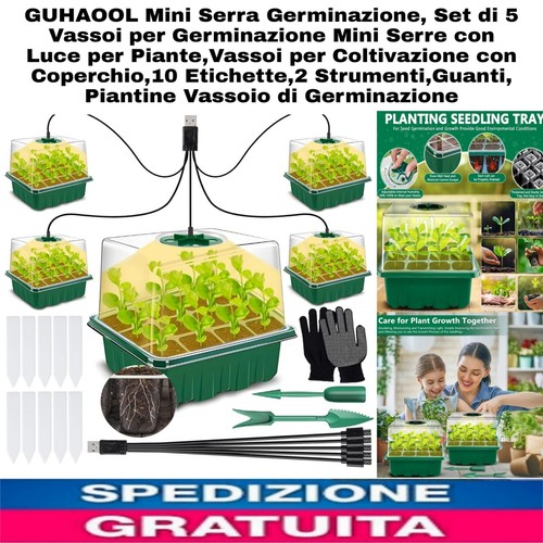 Mini serra germinazione set - serra, germinazione,set
