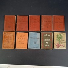 Gruppo di 10 manuali Hoepli antichi vari