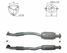 CATALIZZATORE PER VAUXHALL