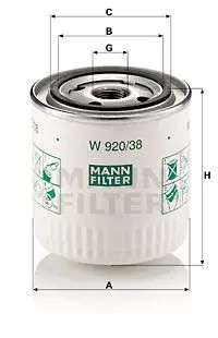 Filtro olio - filtro, ad