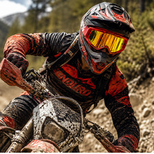 MASCHERINA OCCHIALI DA CROSS