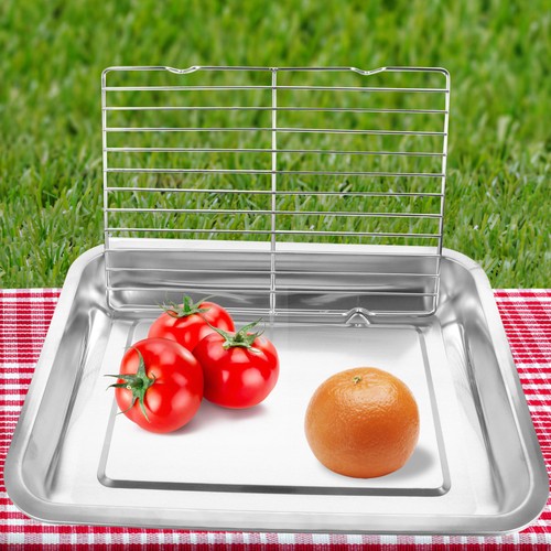 Vassoi acciaio inox - acciaio, per