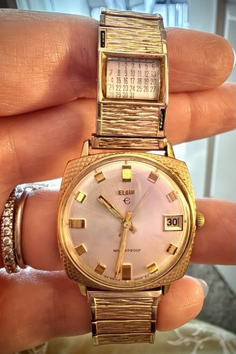 Elgin vintage 1970 con fascia
