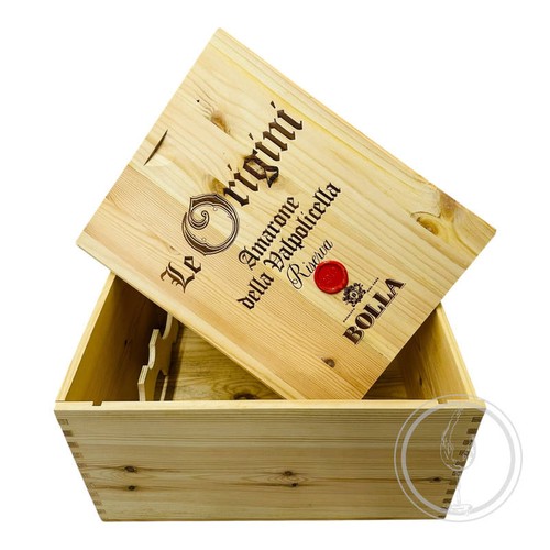 Cassetta legno vuota bolla - cassetta,