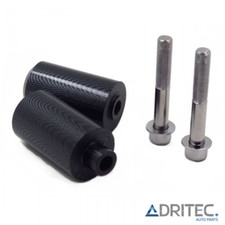 ✅  Tamponi Paratelaio Protezioni Telaio YAMAHA R1 YZF-R1 (2002-2003) Carbonio