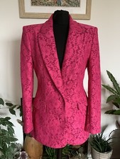 Giacca Zara rosa pizzo