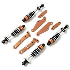 Ammortizzatori olio alluminio nuovi con piastra ammortizzatore per TAMIYA Frog/SUBARU Brat