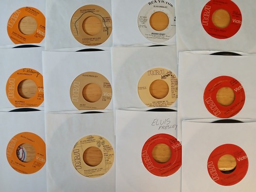 Elvis presley 45rpm - presley, lot