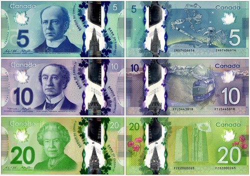 Canada dollari set - set, 3