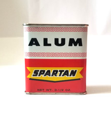 Vintage Spartan Alum Tin
