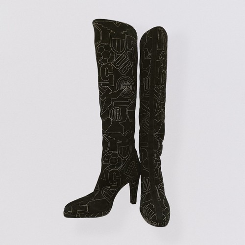 Dirk bikkembergs black suede - dirk,