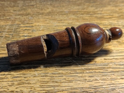 Antico fischietto legno - antico,