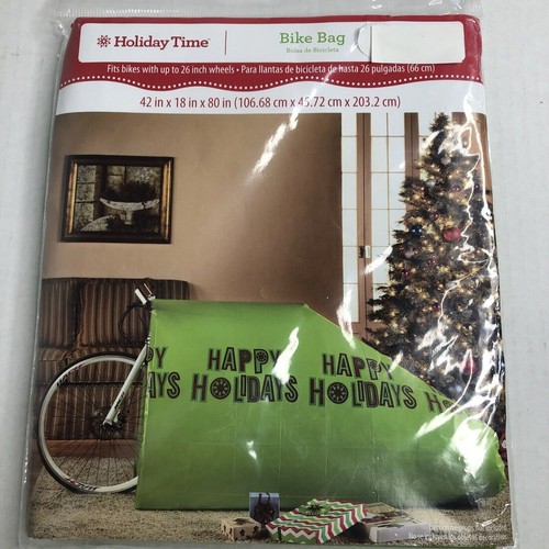 Borsa bici verde regalo natale