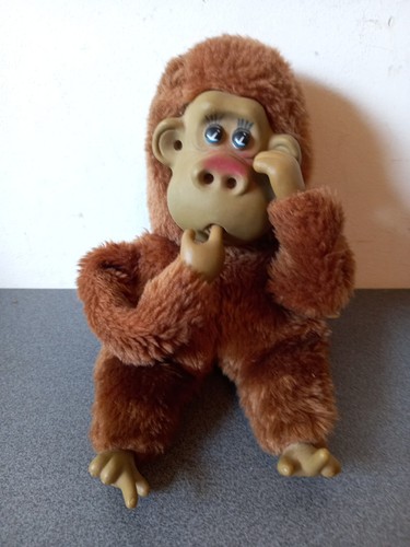 Vintage peluche scimmia - vintage,