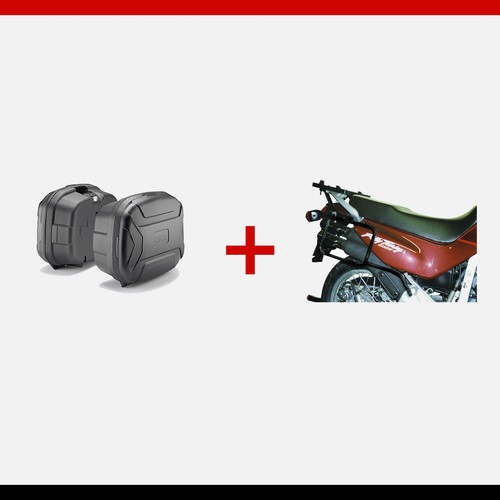Kit givi trk35bbpack2 valigie - givi,