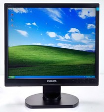 Philips Brilliance 17S TFT 17 pollici 5:4 monitor PC 1280x1024 DVI VGA Win. 98/XP/7