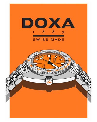Orologio subacqueo doxa - doxa, sub