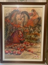 Quadro dipinto a mano olio su tela - Luciana Manelli - 60 x 80 cm