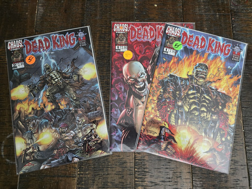 Dead king burnt - dead, +