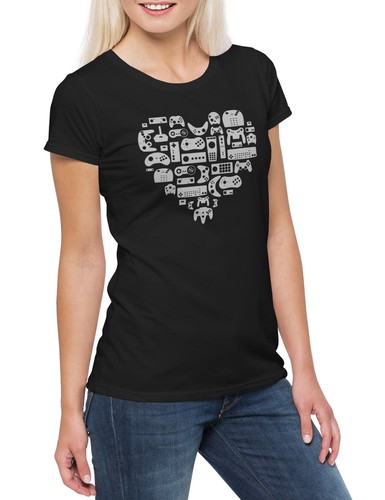 Controller heart shirt - heart, i