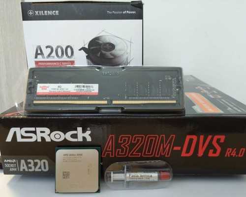 Bundle asrock amd athlon - bundle,