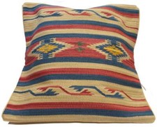 Autentico Cuscino Quadrato Kilim Fatto a Mano 60x60 CM