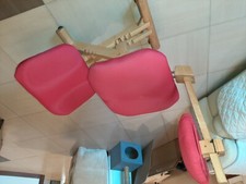 sedia inginocchiatoio con schienale