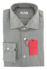Kiton Camicia Elegante Verde