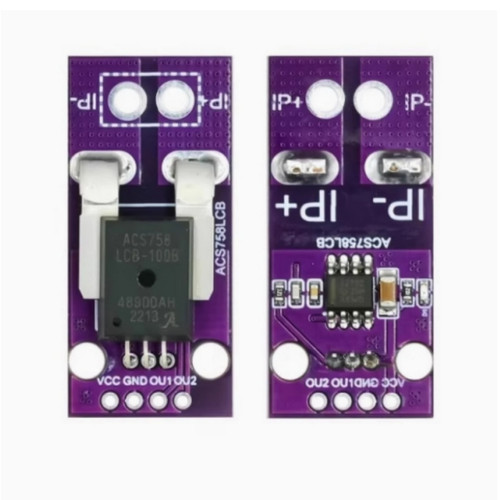 Sensore corrente hall 50a 100a - corrente, 50a/100a