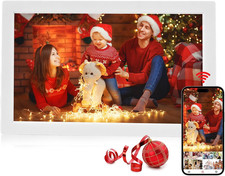 Cornice per Foto Digitali Cornice Digitale 15.6 Wifi Pollici Lettore Di Foto/Mus