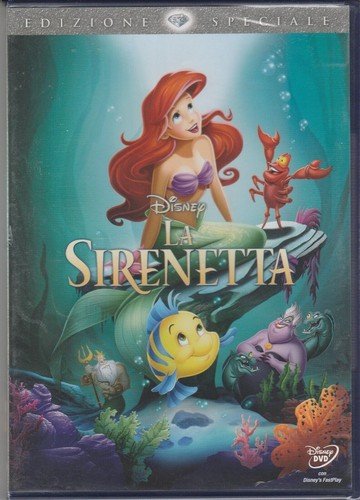 Dvd sirenetta disney - dvd,