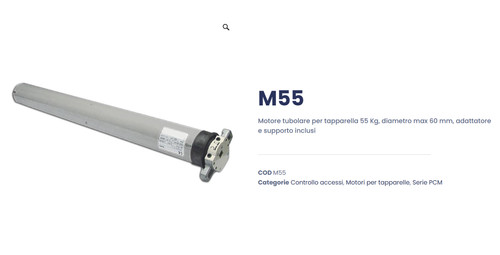 Motore per tapparella kg - per, 55
