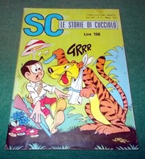 le Storie di CUCCIOLO anno XVII n. 5 con BEPPE PUGACIOFF edizioni Alpe 1975