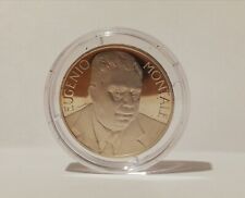 MILLE LIRE 1996 PROOF -  EUGENIO MONTALE - FDC - MONETA D'ARGENTO - NON COMUNE
