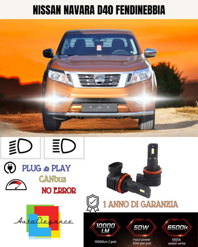 Kit led h11 - nissan, navara