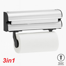 Porta Rotoli da Cucina 3in1