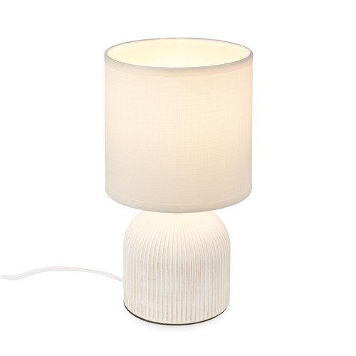 Lampada tavolo con paralume - lampada,